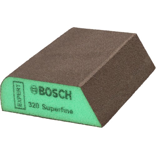 Taco de lija de espuma EXPERT Combi S470 de 69 x 97 x 26 mm, superfino