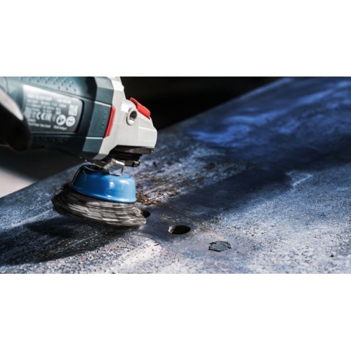 Cepillo de vaso PRO Metal clean, 70 x 0,3 mm, rosca