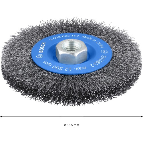 Disco de alambre PRO Metal clean, 115 x 0,3 mm, rosca