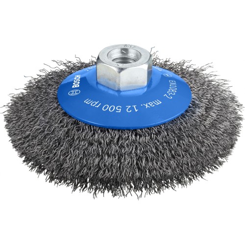 Cepillo cónico PRO Metal clean, 115 x 0,3 mm, rosca