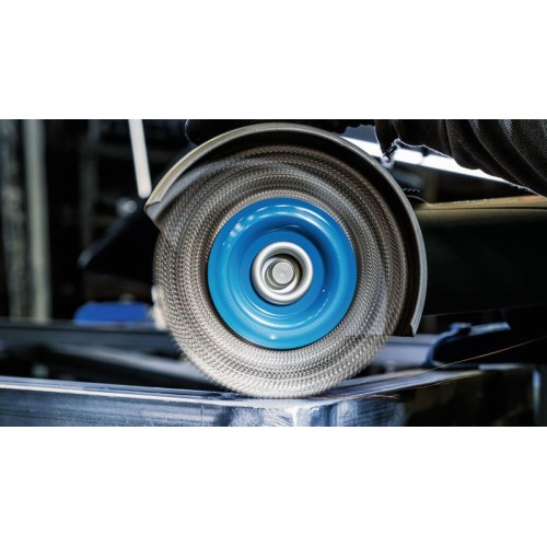 Disco de alambre PRO Stainless Steel heavy, 115 x 0,5 mm, rosca