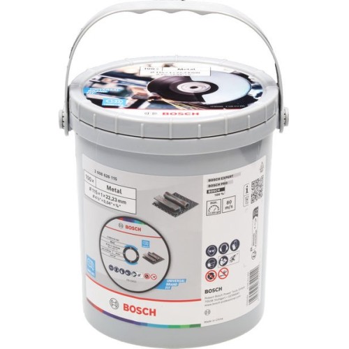 Disco de corte recto Standard for Metal, 115 x 1 x 22,23 mm, 100 unidades