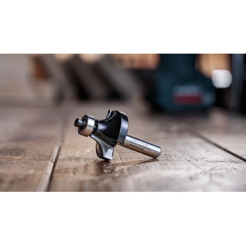 Broca fresadora para redondeo PRO, R 10, vástago de 8 mm