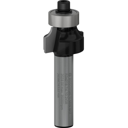 Broca fresadora para redondeo PRO, R 3, vástago de 8 mm