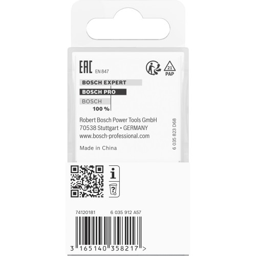 Broca fresadora guiada para molduras PRO, R 6, vástago de 8 mm