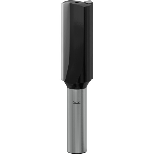 Broca fresadora recta PRO, dos acanaladuras, Ø 12 x L 31,5, vástago de 8 mm