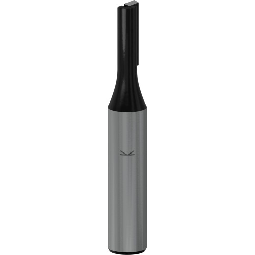 Broca fresadora recta PRO, una acanaladura, Ø 5 x L 12,7, vástago de 8 mm