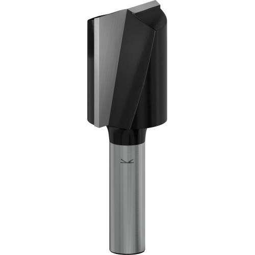Broca fresadora recta PRO, dos acanaladuras, Ø 20 x L 24,6, vástago de 8 mm