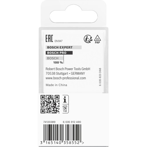 Broca fresadora romana conopial PRO; R 4, vástago de 8 mm