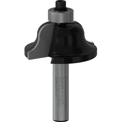 Broca fresadora romana conopial PRO; R 6,3, vástago de 8 mm