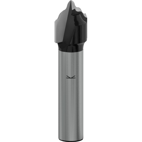 Broca fresadora PRO para ranura de moldura cóncava y cordón R 2,4, vástago de 8 mm