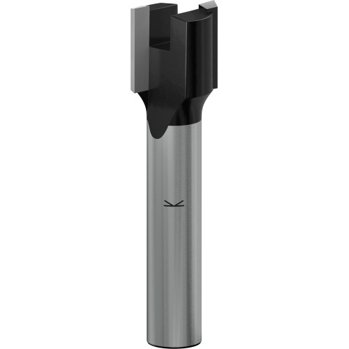 Broca fresadora para crear cajas (cavidades) PRO, Ø 12,7 x L 12,7, vástago de 8 mm