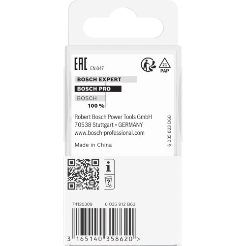 Broca fresadora para ranuras PRO, L 3, vástago de 8 mm
