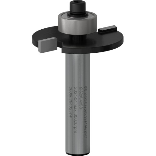 Broca fresadora para ranuras PRO, L 4, vástago de 8 mm