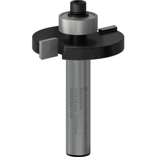 Broca fresadora para ranuras PRO, L 6, vástago de 8 mm