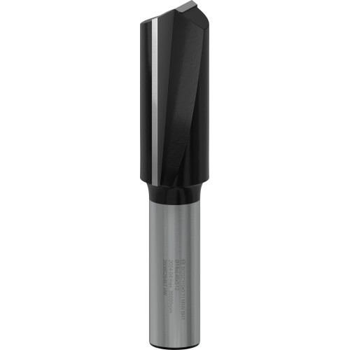 Broca fresadora recta PRO, dos acanaladuras, Ø 18 x L 40, vástago de 12 mm