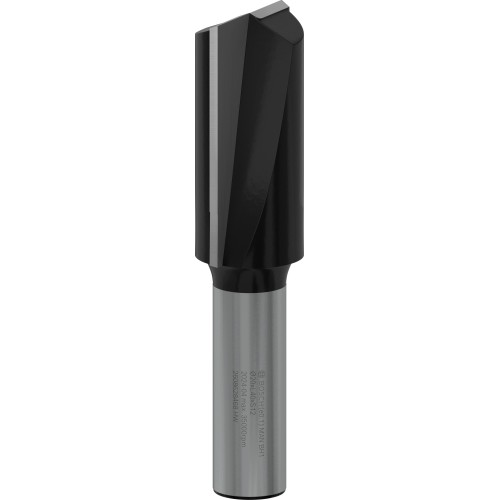Broca fresadora recta PRO, dos acanaladuras, Ø 20 x L 40, vástago de 12 mm
