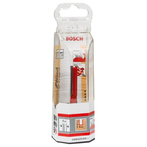 Fresa recta Expert for Wood, carburo, 8 mm, D1 8 mm, L 31,8 mm, G 70 mm