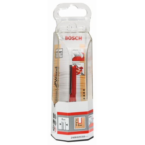 Fresa recta Expert for Wood, carburo, 8 mm, D1 8 mm, L 31,8 mm, G 70 mm
