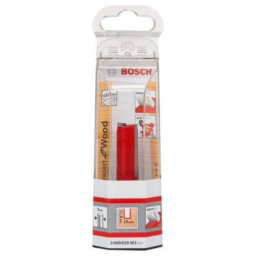 Fresa recta Expert for Wood, carburo, 8 mm, D1 16 mm, L 31,8 mm, G 66 mm