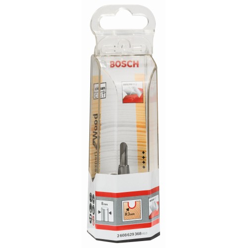 Fresa para medias cañas Expert for Wood, 8 mm, R1 3 mm, D 6 mm, L 12,7 mm, G 50,8 mm