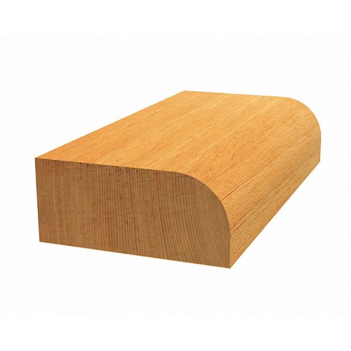 Fresa para redondear Expert for Wood, 8 mm, D 16,7 mm, R1 2 mm, L 12,7 mm, G 55 mm