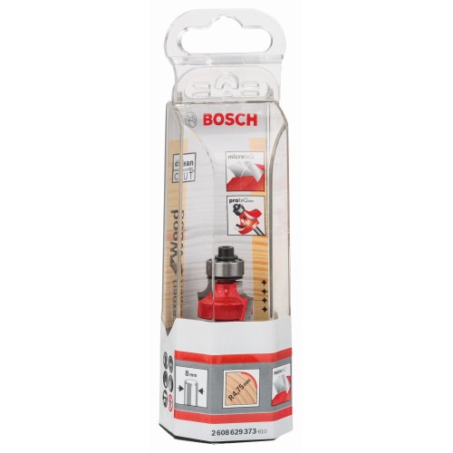 Fresa para redondear Expert for Wood, 8 mm, D 22,2 mm, R1 4,75 mm, L 13,2 mm, G 55 mm