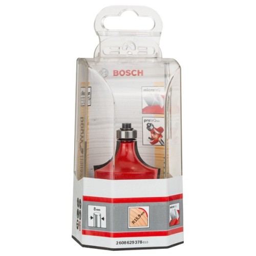 Fresa para redondear Expert for Wood, 8 mm, D 44,4 mm, R1 15,9 mm, L 22,2 mm, G 64 mm
