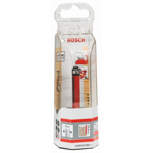 Fresa para recortar Expert for Wood Laminate, 8 mm, D1 9,5 mm, L 25,8 mm, G 71,5 mm