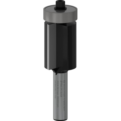Broca fresadora de recorte al ras PRO con cojinete inferior, Ø 19 x L 25,4, vástago de 8 mm