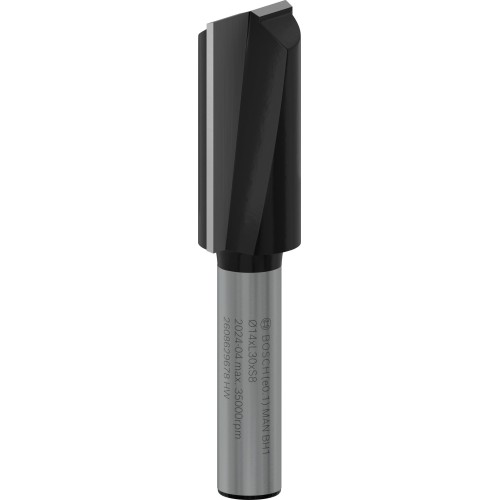 Broca fresadora recta PRO, dos acanaladuras, Ø 14 x L 30, vástago de 8 mm