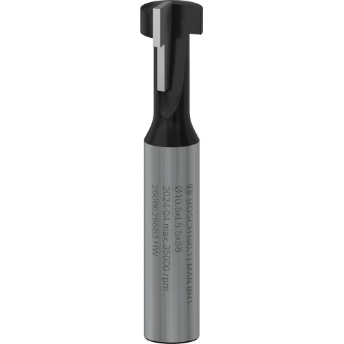 Broca fresadora PRO para bocallaves, Ø 10,5 x Ø 6,6, vástago de 8 mm