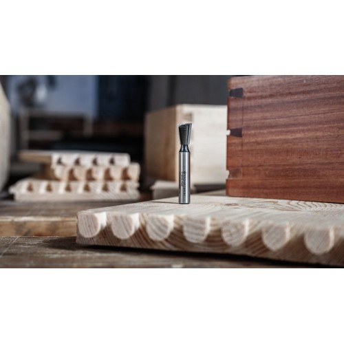 Broca fresadora para cola de milano PRO, 15°, vástago de 1/4″