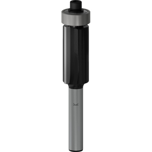 Broca fresadora de recorte al ras PRO con cojinete inferior, Ø 1/2" x L 1", vástago de 1/4"