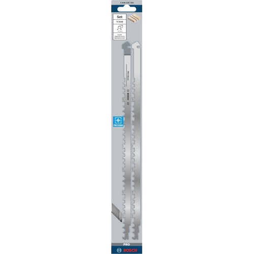 Set de hojas de sierra tándem PRO Wood TF350M, 408 mm, 2 unidades