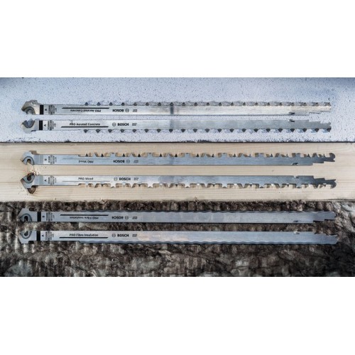 Set de hojas de sierra tándem PRO Aerated Concrete TF350NHM, 408 mm, 2 unidades