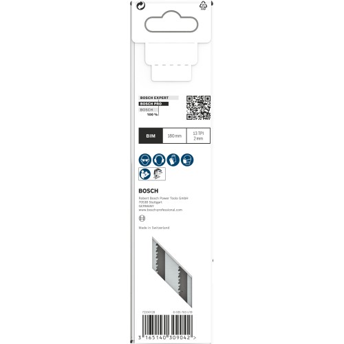 Hoja de sierra de calar PRO Metal Sandwich T718BF 180 mm, 3 uds.