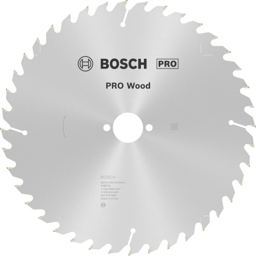 Hoja de sierra circular PRO Wood, 254 x 2,8 x 30 mm, T40