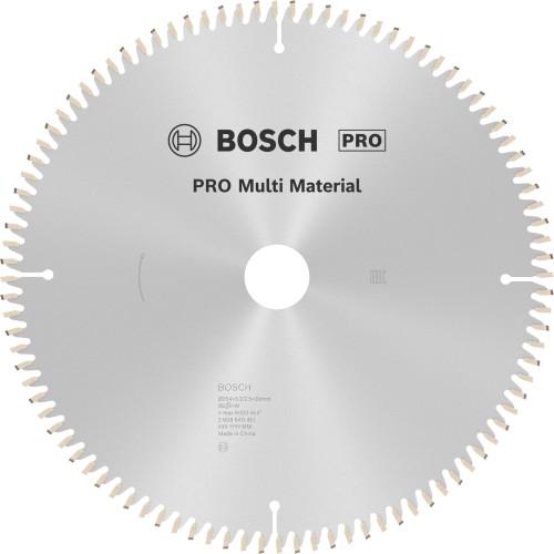 Hoja de sierra circular PRO Multi Material, 254 x 3,2 x 30 mm, T96