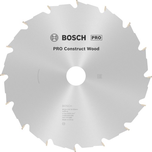 Hoja de sierra circular PRO Construct Wood, 235 x 2,8 x 30 mm