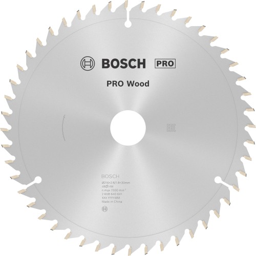 Hoja de sierra circular PRO Wood, 216 x 2,8 x 30 mm, T48
