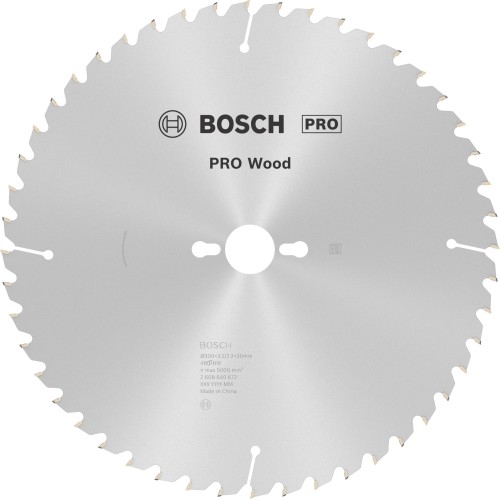 Hoja de sierra circular PRO Wood, 300 x 3,2 x 30 mm, T48