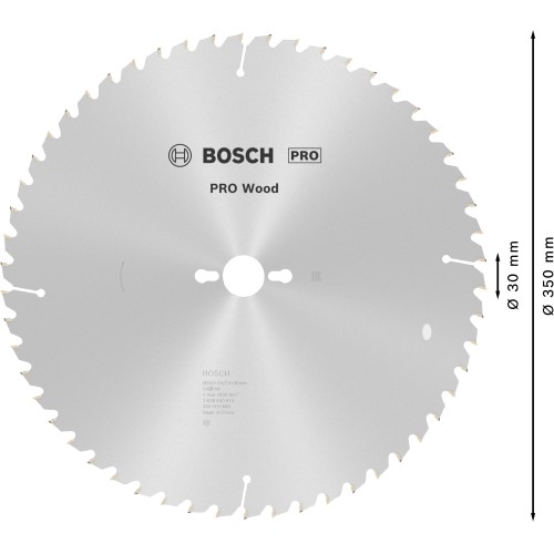 Hoja de sierra circular PRO Wood, 350 x 3,5 x 30 mm, T54