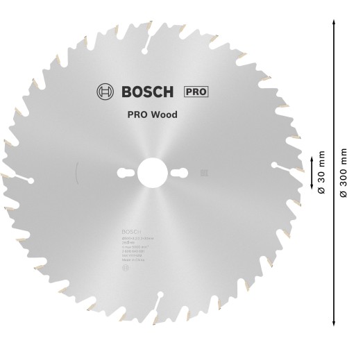 Hoja de sierra circular PRO Wood, 300 x 3,2 x 30 mm, T28