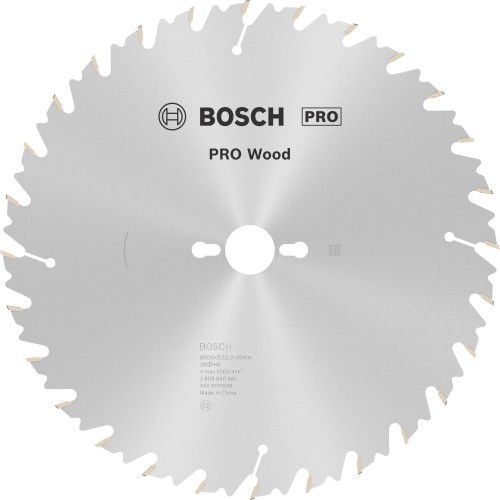 Hoja de sierra circular PRO Wood, 300 x 3,2 x 30 mm, T28