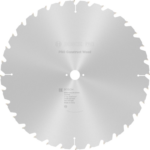 Hoja de sierra circular PRO Construct Wood, 450 x 3,8 x 30 mm