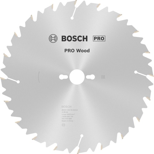 Hoja de sierra circular PRO Wood, 300 x 2,8 x 30 mm