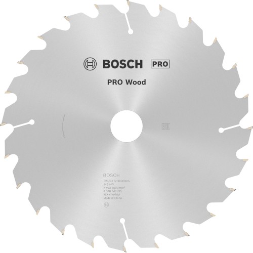Hoja de sierra circular PRO Wood, 235 x 2,8 x 30 mm, T24