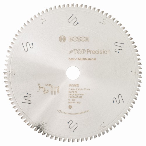 Hoja de sierra circular Top Precision Best for Multi Material