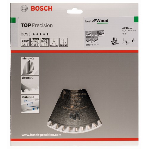 Hoja de sierra circular Top Precision Best for Wood